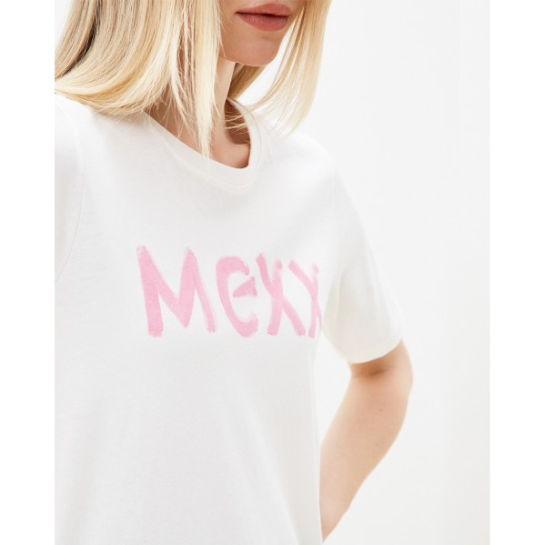 Γυναικείο T-shirt Mexx MF007815241W Off White
