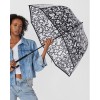 Ομπρέλα βροχής Tous Kaos grande 595990004 Μαύρη-Διάφανη
