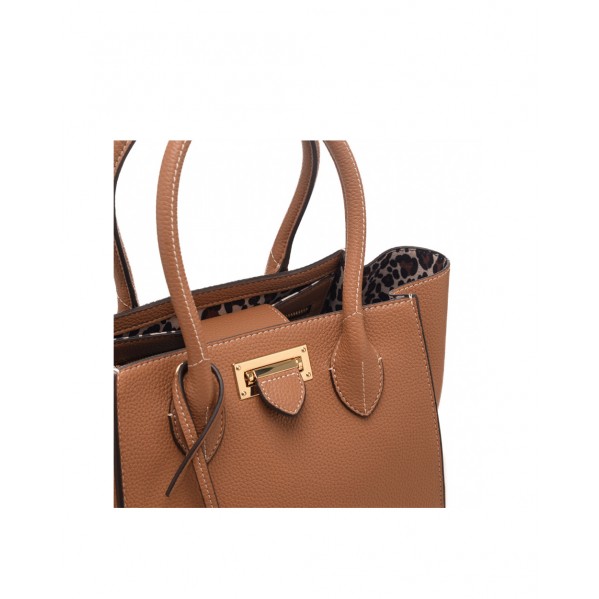 Γυναικεία τσάντα με λουράκι Moschino JC4109PP1ILJ0201 Καφέ