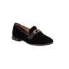 Γυναικεία δερμάτινα/βελούδινα Loafers Utopia U52-012 Black